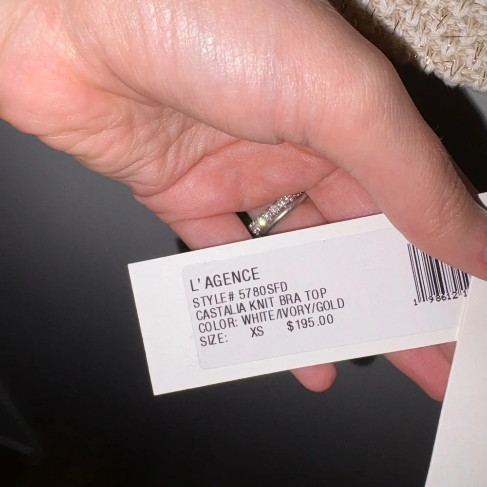 L’AGENCE Castalia Knit Bra Top - Picture 4 of 5
